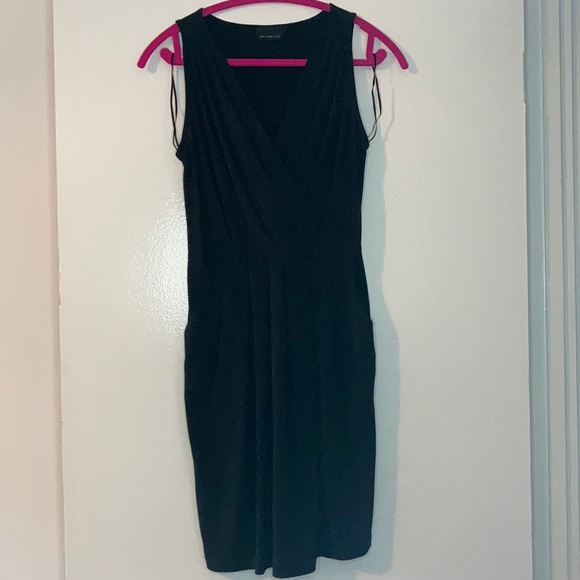 The Limited Dresses & Skirts - Pleated Black Office Casual Limited Dress